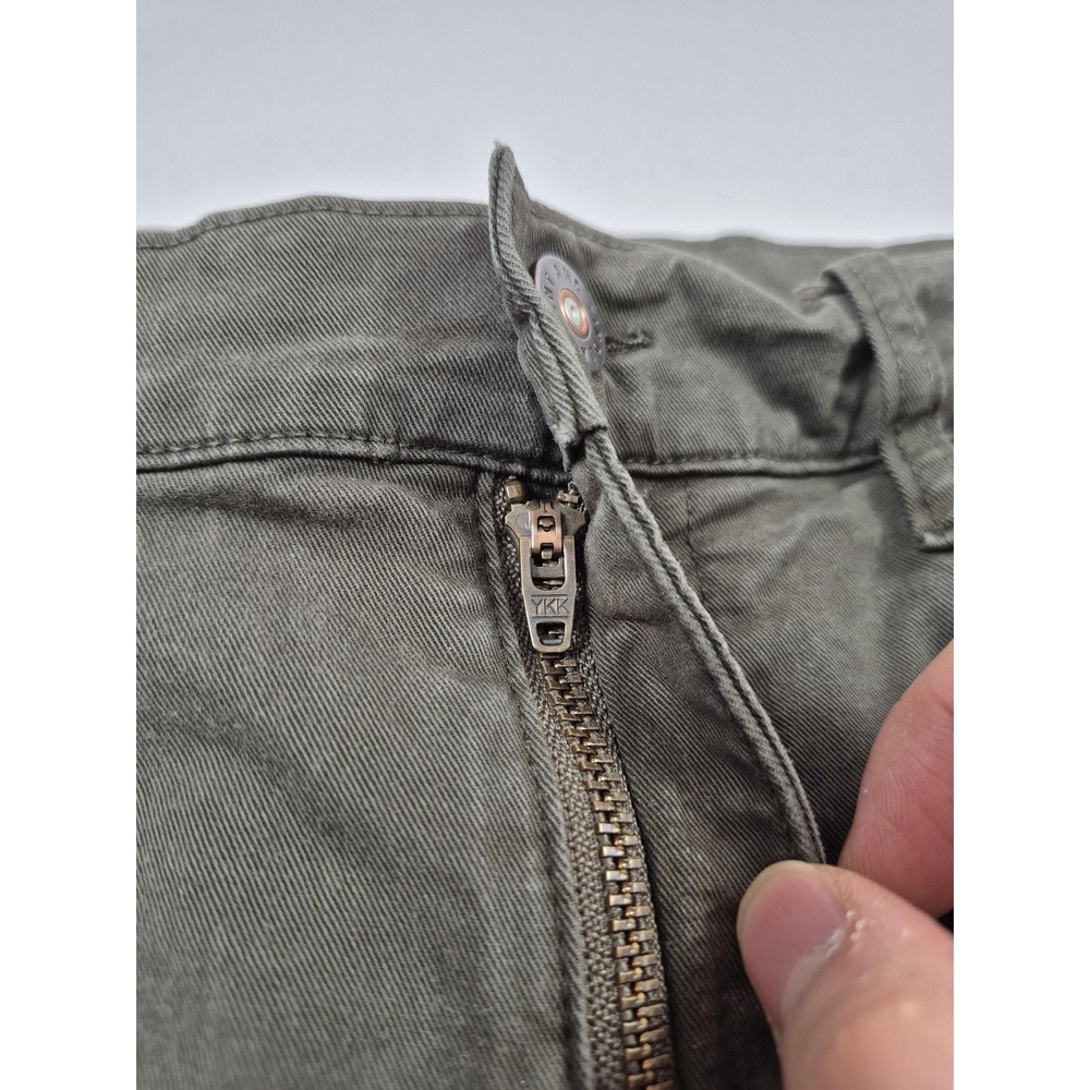 Flint And Tinder 365 Pants Mens 34x30 Gray Straight Fit Stretch Denim Huckberry - Picture 4 of 16